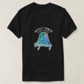 Devils Tower National Monument Wyoming Usa Vacatio T-Shirt (Design vorne)