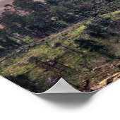 Devils Tower Phantastisch Clouds Poster (Ecke)