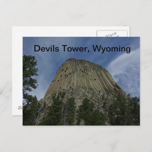Devils Tower Postcard Postkarte (Vorne/Hinten)