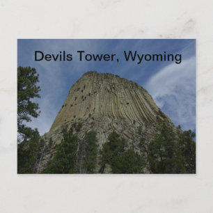 Devils Tower Postcard Postkarte