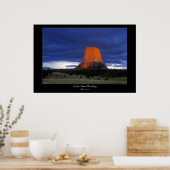 Devils Tower Poster (Küche)