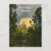 Devils Tower Postkarte (Vorderseite)