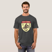 Devil's Tower Road - die Lasso Motorrad-Reise T-Shirt (Vorne ganz)