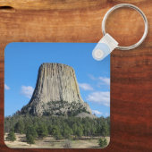 Devils Tower Schlüsselanhänger (Rückseite)