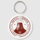 Devils Tower Schlüsselanhänger (Vorderseite)