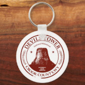 Devils Tower Schlüsselanhänger (Vorderseite)