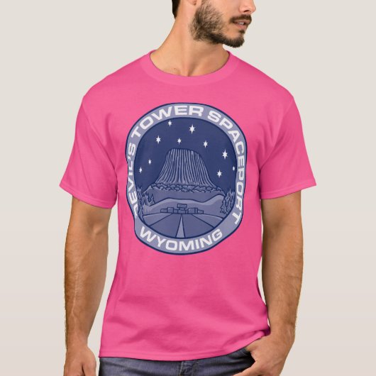 Devil's Tower Spaceport T-Shirt (Vorderseite)