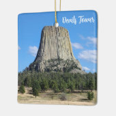 Devils Tower Wünsche Keramikornament (Links)