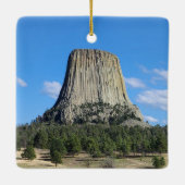 Devils Tower Wünsche Keramikornament (Rückseite)