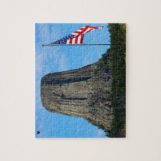 Devil's Tower Wyoming Jigsaw Puzzle (Vertikal)
