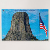 Devil's Tower Wyoming Jigsaw Puzzle (Horizontal)