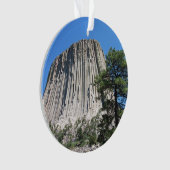 Devils Tower Wyoming Ornament (Vorderseite)