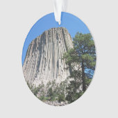 Devils Tower Wyoming Ornament (Vorderseite)