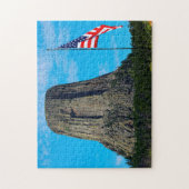 Devil's Tower Wyoming. Puzzle (Vertikal)