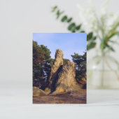 Devils Wall Postkarte (Stehend Vorderseite)