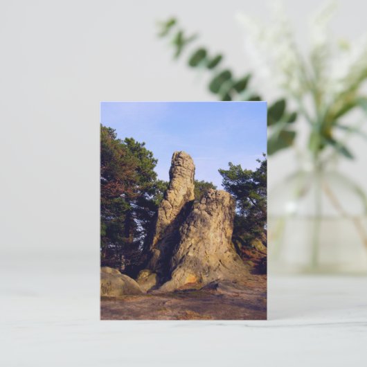 Devils Wall Postkarte (Stehend Vorderseite)