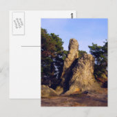 Devils Wall Postkarte (Vorne/Hinten)