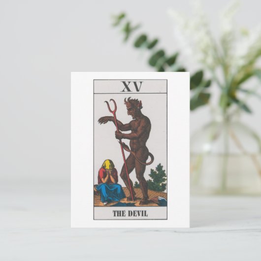 Deviltarot Postkarte (Stehend Vorderseite)