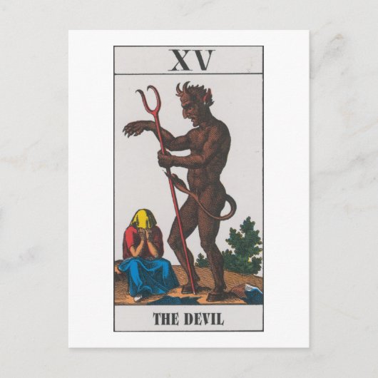 Deviltarot Postkarte (Vorderseite)