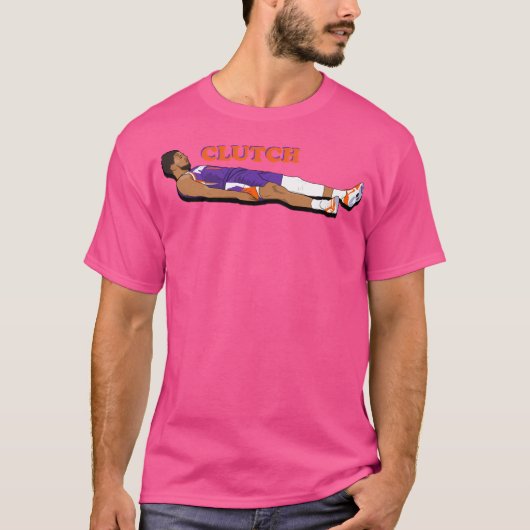 Devin Booker Clutch Phoenix Basketball T-Shirt (Vorderseite)