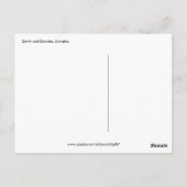 Devin und Donau, Slowakei Postkarte (Rückseite)