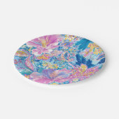 Devina Lily - Anemone Collette Party Plates Pappteller (Schrägansicht)