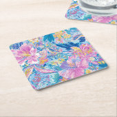 Devina Lily - Anenome Collette Square Untersetzer (angewinkelt)