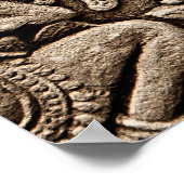 Devine Angkor Wat Poster (Ecke)