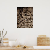Devine Angkor Wat Poster (Küche)