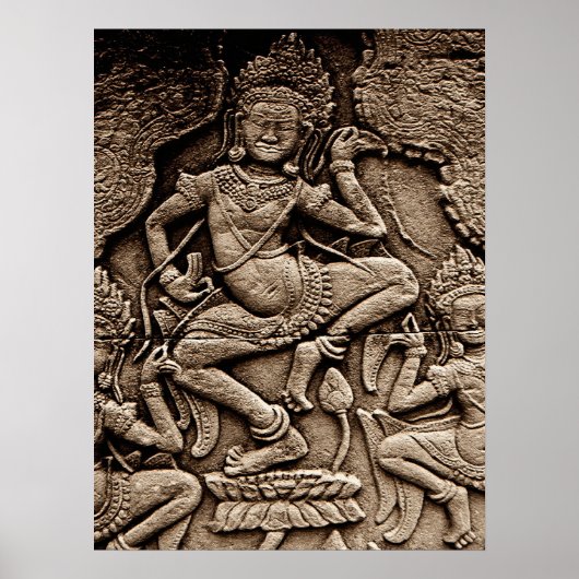 Devine Angkor Wat Poster (Vorne)