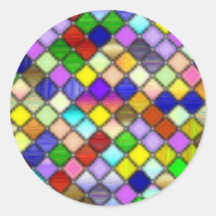 Devine Helligkeit Runder Aufkleber