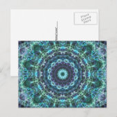 Devine Mandala Postkarte (Vorne/Hinten)