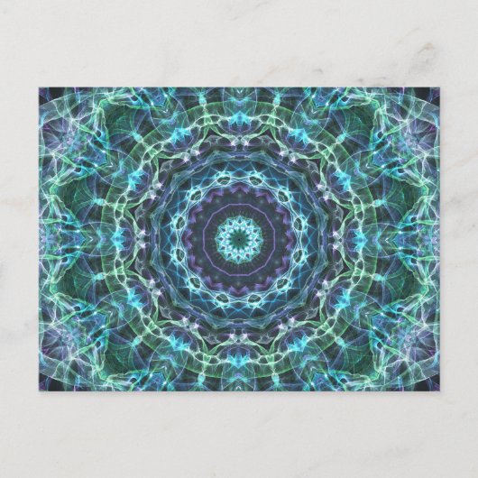 Devine Mandala Postkarte (Vorderseite)