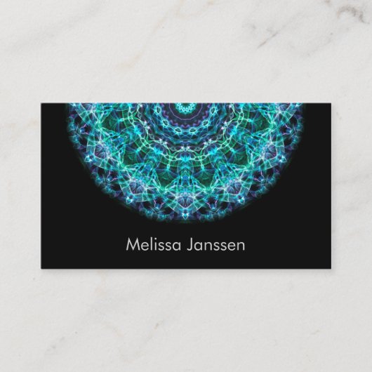 Devine Mandala Visitenkarte (Vorderseite)