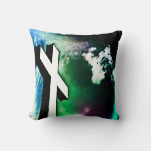 Devine One Cross Throw Pillow Kissen