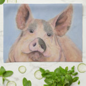 Devine Schweine Geschirrtuch (Gefaltet)