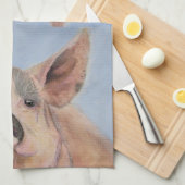 Devine Schweine Geschirrtuch (Viertel Falte)