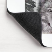 Devins Wolf Mousepad (Ecke)