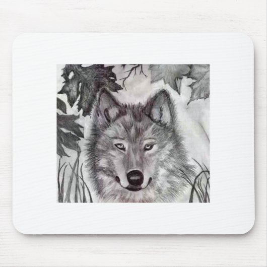 Devins Wolf Mousepad (Vorne)