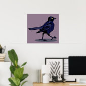 Devious Little Blackbird Poster (Heimbüro)