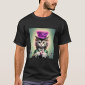 Devious Mad Cat in Purple Top Hat Wearing Tux (Vorderseite)