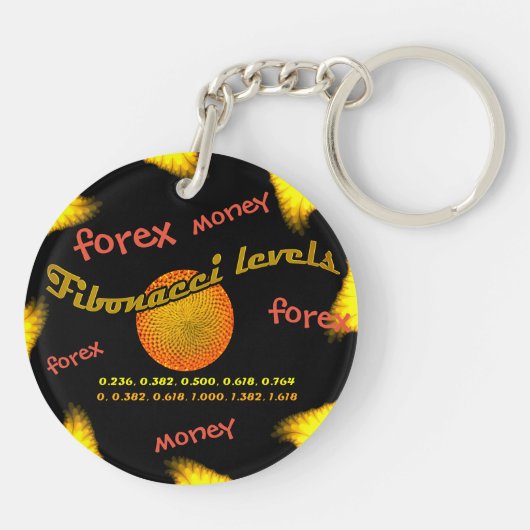 Devisen, Geld, Fibonacci-Zahlen Schlüsselanhänger (Rückseite)
