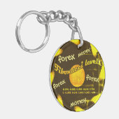 Devisen, Geld, Fibonacci-Zahlen Schlüsselanhänger (Vorderseite links)