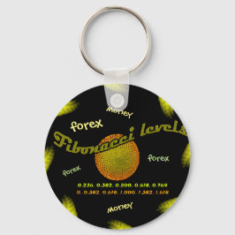Devisen, Geld, Fibonacci-Zahlen Schlüsselanhänger