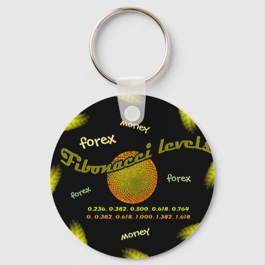 Devisen, Geld, Fibonacci-Zahlen Schlüsselanhänger (Vorderseite)