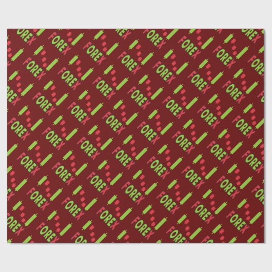 Devisenhandel Geschenkpapier (Flach)