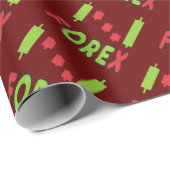 Devisenhandel Geschenkpapier (Rolleneckpunkt)