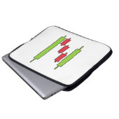 Devisenhandel Laptopschutzhülle (Vorne Knopf)
