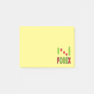 Devisenhandel Post-it Klebezettel