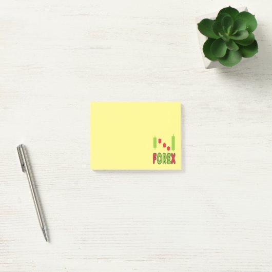 Devisenhandel Post-it Klebezettel (Büro)